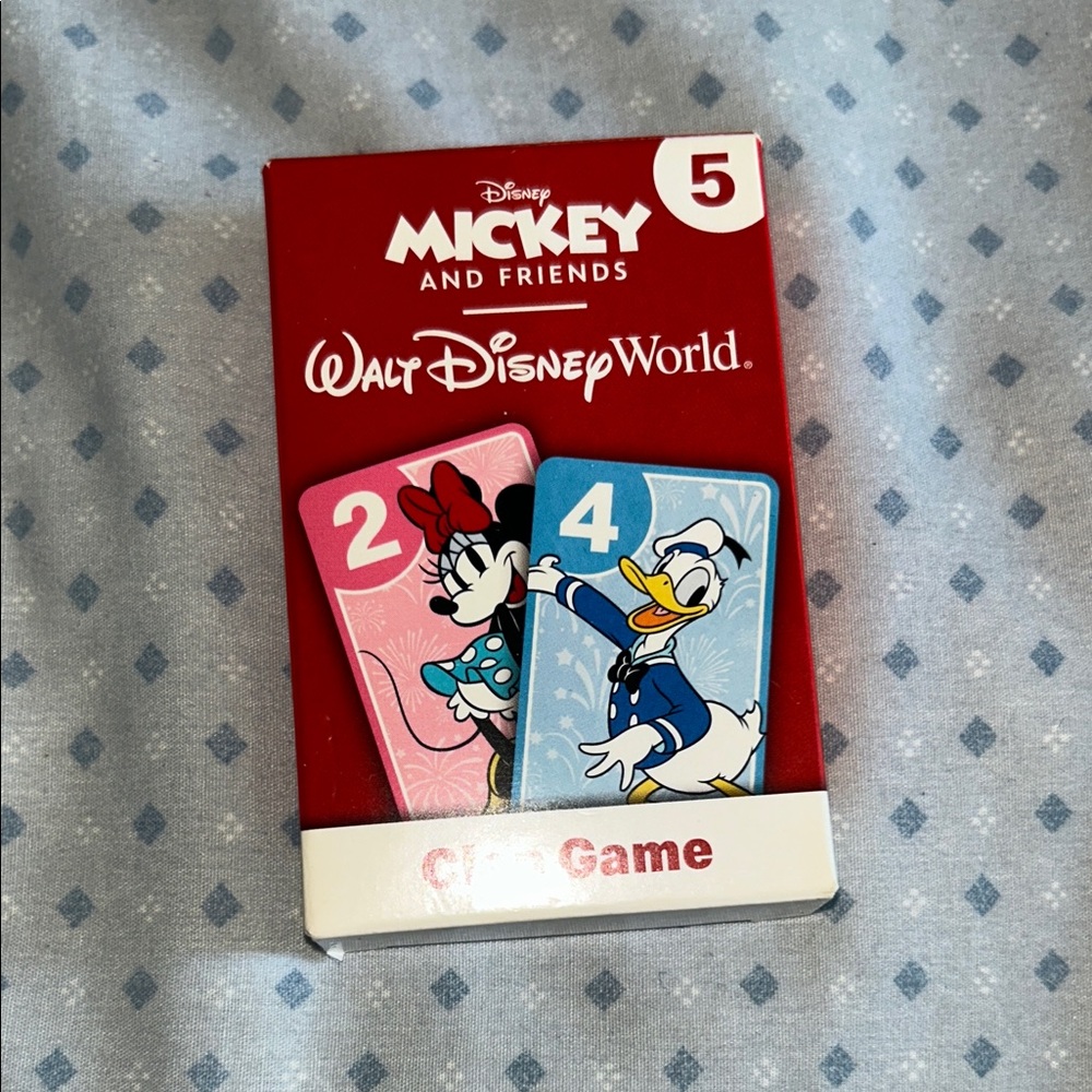 McDonald’s Happy Meal Disney Mickey and Friends Card Clap Game.